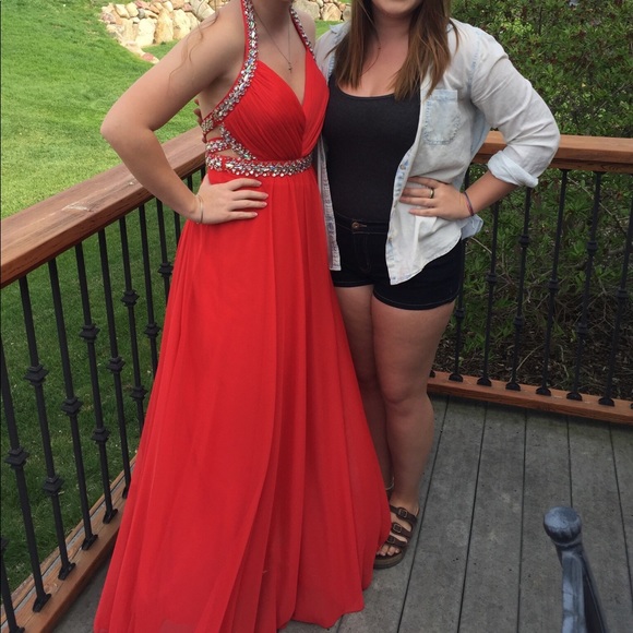 Red Prom dress! - Picture 1 of 2